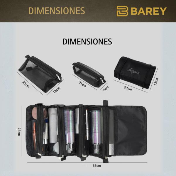 Organizador De Cosméticos De Viaje 4 Compartimientos - Image 6
