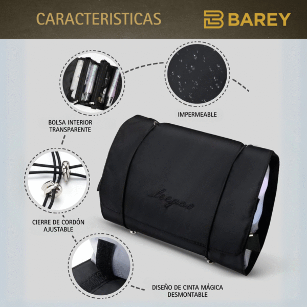 Organizador De Cosméticos De Viaje 4 Compartimientos