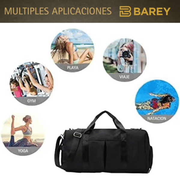 Bolso Deportivo - Viaje - Bolsillo para humedo - Seco - Zapatillas - Image 12