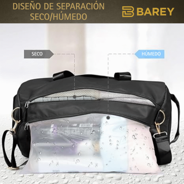 Bolso Deportivo - Viaje - Bolsillo para humedo - Seco - Zapatillas - Image 5