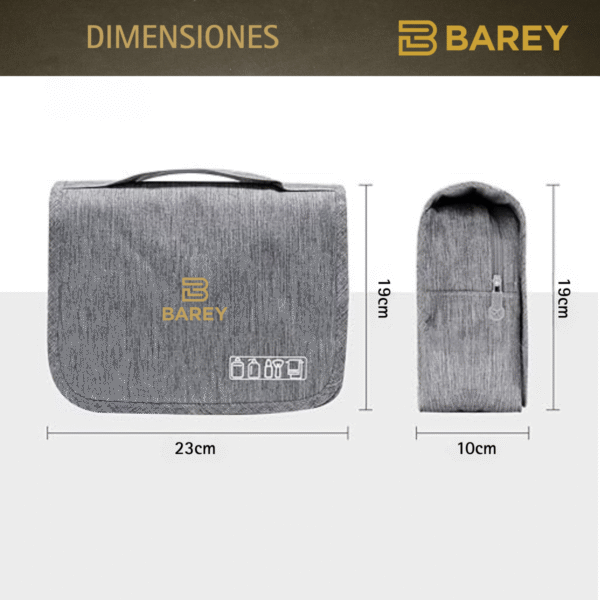 Neceser De Viaje Porta Cosmetico Bolso Organizador De Baño - Image 10