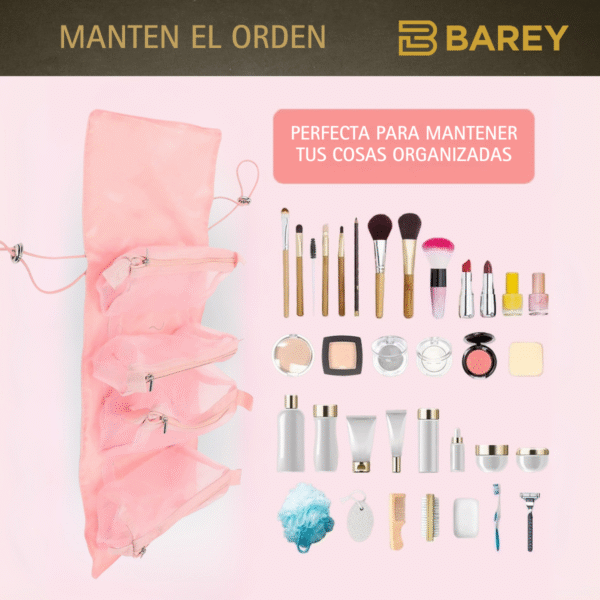 Organizador De Cosméticos De Viaje 4 Compartimientos - Image 7