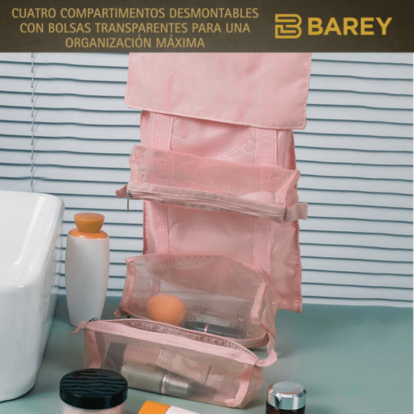 Organizador De Cosméticos De Viaje 4 Compartimientos - Image 10