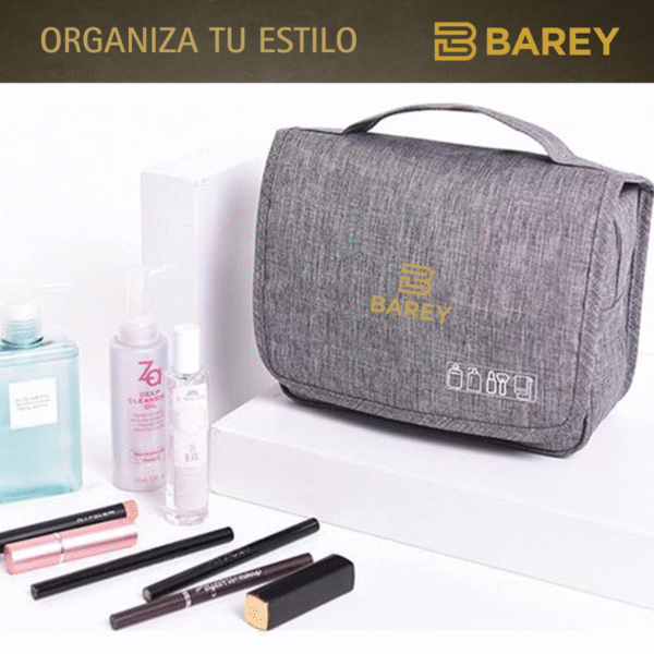 Neceser De Viaje Porta Cosmetico Bolso Organizador De Baño - Image 2