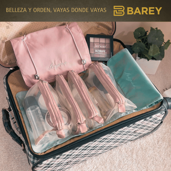 Organizador De Cosméticos De Viaje 4 Compartimientos - Image 12