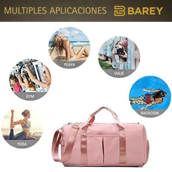 Bolso Deportivo - Viaje - Bolsillo para humedo - Seco - Zapatillas - Image 14