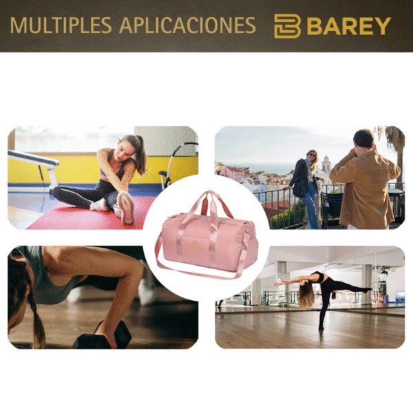 Bolso Deportivo - Viaje - Bolsillo para humedo - Seco - Zapatillas - Image 2