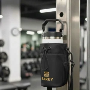Bolso Magnético para Botella de Agua Negra