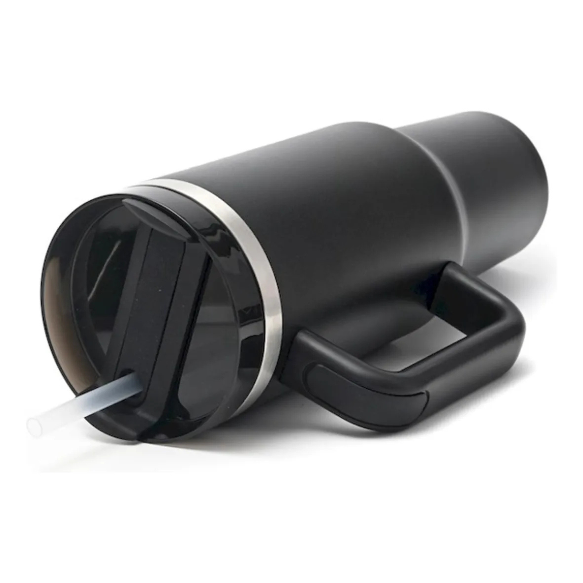 Vaso Térmico WANDERLUST con Bombilla 1200ml - Negro - Image 9