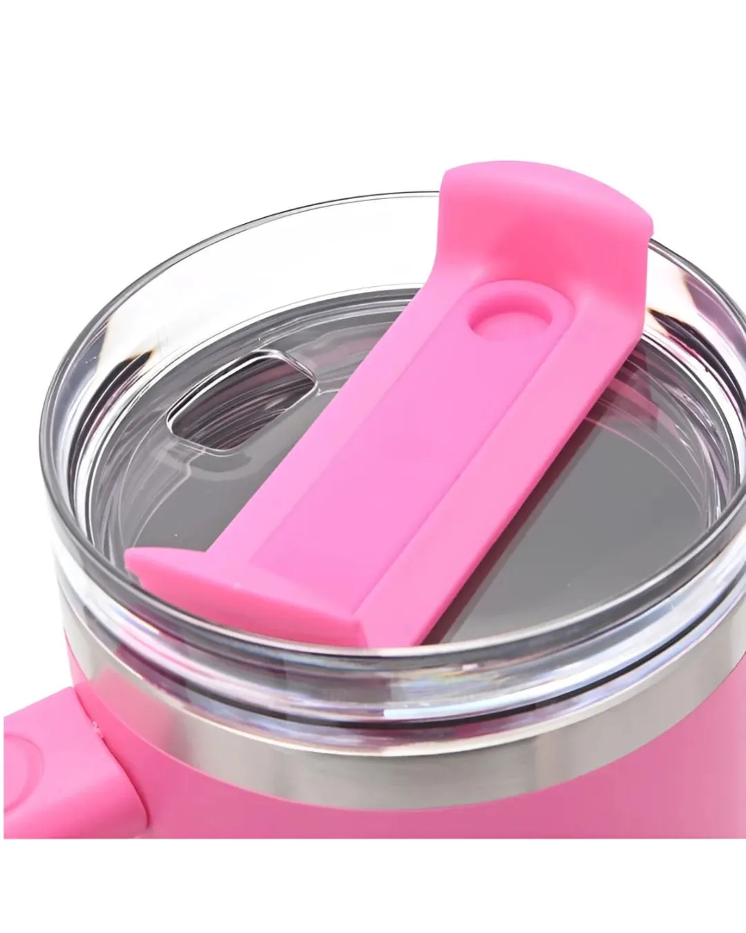 Vaso Térmico SKORA con Bombilla y Tapón Nube 1200ml - Fucsia - Image 5