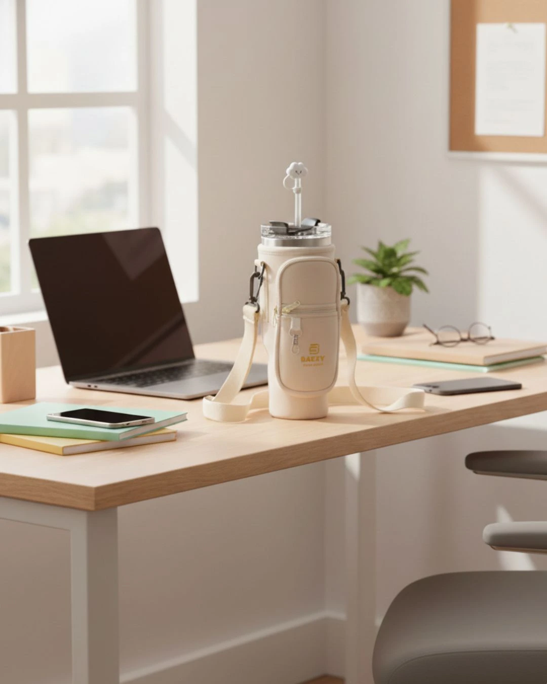 COMBO Funda BAREY + Vaso Térmico SKORA c/ Bombilla 1200ml - Image 2