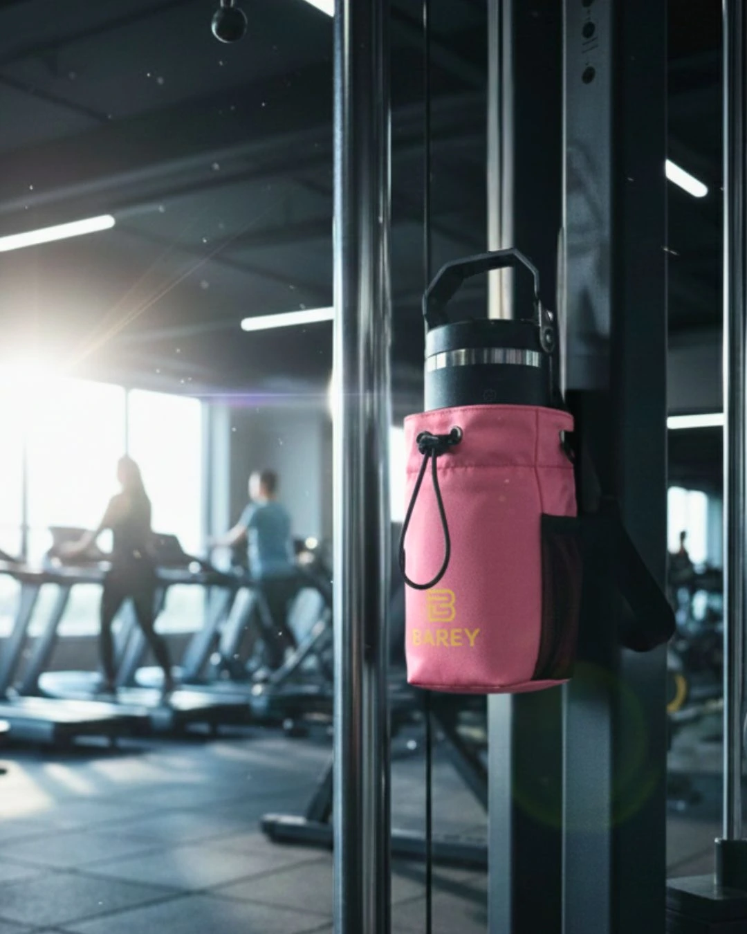 COMBO Bolso Magnético BAREY Rosa + Vaso Térmico WANDERLUST c/ Pico 900ml - Image 3