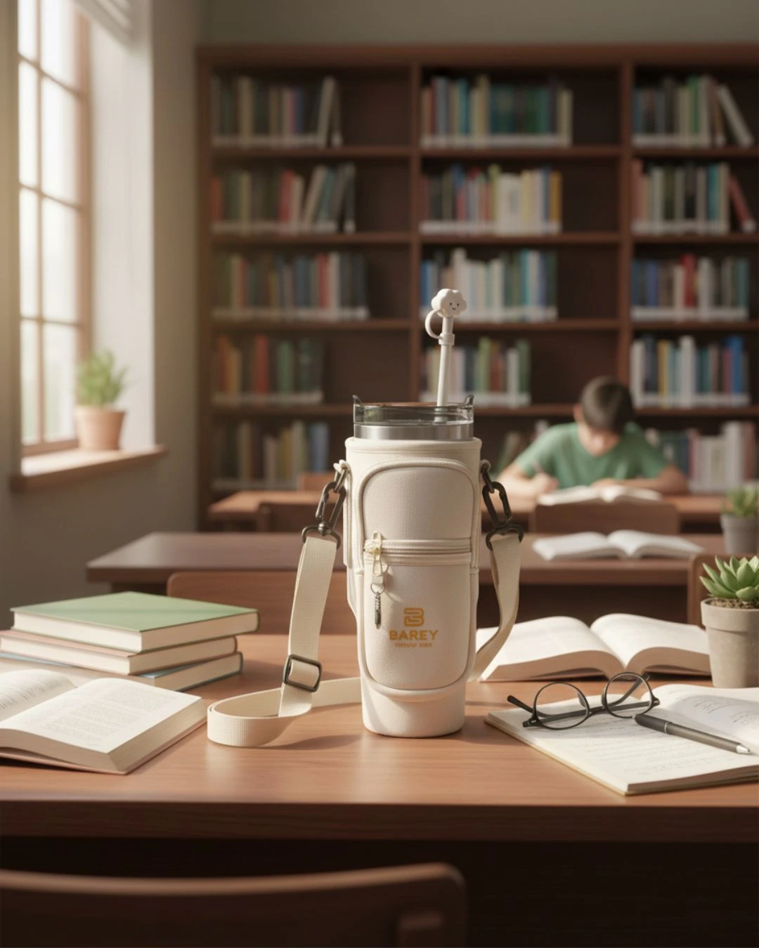 COMBO Funda BAREY + Vaso Térmico SKORA c/ Bombilla 1200ml - Image 3