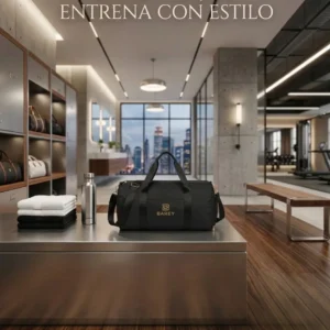 Bolso Deportivo - Viaje - Bolsillo para humedo - Seco - Zapatillas Negro