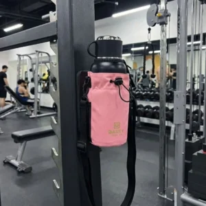Bolso Magnético para Botella de Agua Rosa