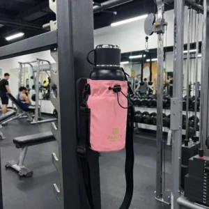 Bolso Magnético para Botella de Agua Rosa